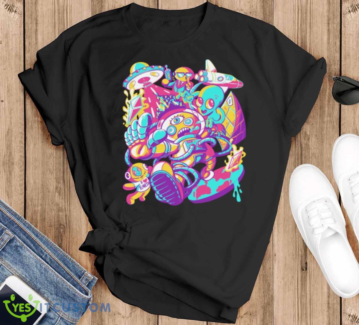 Grafiti Colored Theodd1sout Shirt 10 Grafiti Colored Theodd1sout Shirt Product Photo 1