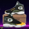 Green Bay Packers Jordan 13 Sneakers Custom Name Special Gift For Friends Product Photo 1