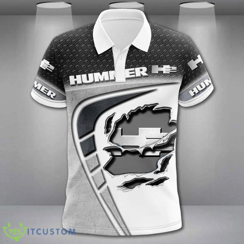 H2 Hummer 3D Polo Shirt Print Sport Car Gift For Men And Women 3 H2 Hummer 3D Polo Shirt Print Sport Car Gift For Men And Women - H2 Hummer 3D Polo Shirt Custom Name Sport Shirt Gift For Men And Women