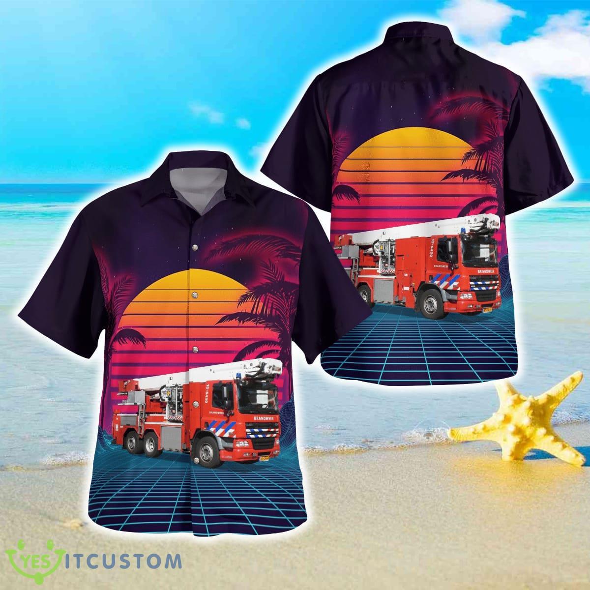 Hague, Netherlands, Brandweer Haaglanden Hawaiian Shirt Best Style For Men Women 2 Hague, Netherlands, Brandweer Haaglanden Hawaiian Shirt Best Style For Men Women Product Photo 1