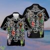 Halloween Skeleton Hawaiian Shirt Summer Gift For Men And Women - Halloween Skeleton Hawaiian Shirt, Skeleton Shaka Hawaiian Shirt, Surf Shirt, Horror Hawaiian Shirt, Halloween Hawaiian Shirt_1