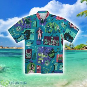 Haunted Mansion Best Haunted Mansion Tommy Bahama Disney AOP Trending Hawaiian Shirt And Shorts Product Photo 1