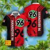HDI-Arena 2 Bundesliga Hannover 96 Aloha Style 3 Big Logo Hawaiian Shirt For Fans - HDI-Arena 2 Bundesliga Hannover 96 Aloha Style 3 Big Logo Hawaiian Shirt For Fans
