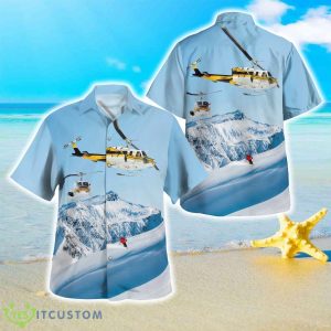 Heliski Hawaiian Shirt For Men Women Product Photo 1