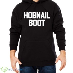 Hobnail boot shirt 9 Hobnail boot shirt - Men Black Hoodie