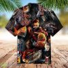 Horror Hawaiian Shirt Horror Movies Friends Hawaiian Shirt Gifts For Women Men - Horror Hawaiian Shirt Horror Movies Friends Hawaiian Shirt, Horror Movie Hawaiian Shirt, Horror Movie Characters Shirt, Horror Lover Gift_1