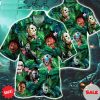 Horror Movie Characters Shirt, Jason Voorhees Freddy Krueger Halloween Hawaiian Shirt, Hawaiian Aloha Shirt, Horror Summer Beach Shirt - 170723-131306