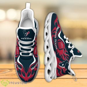 Houston Texans NFL Fire Ball Full Print AOP Print Max Soul Shoes Product Photo 6