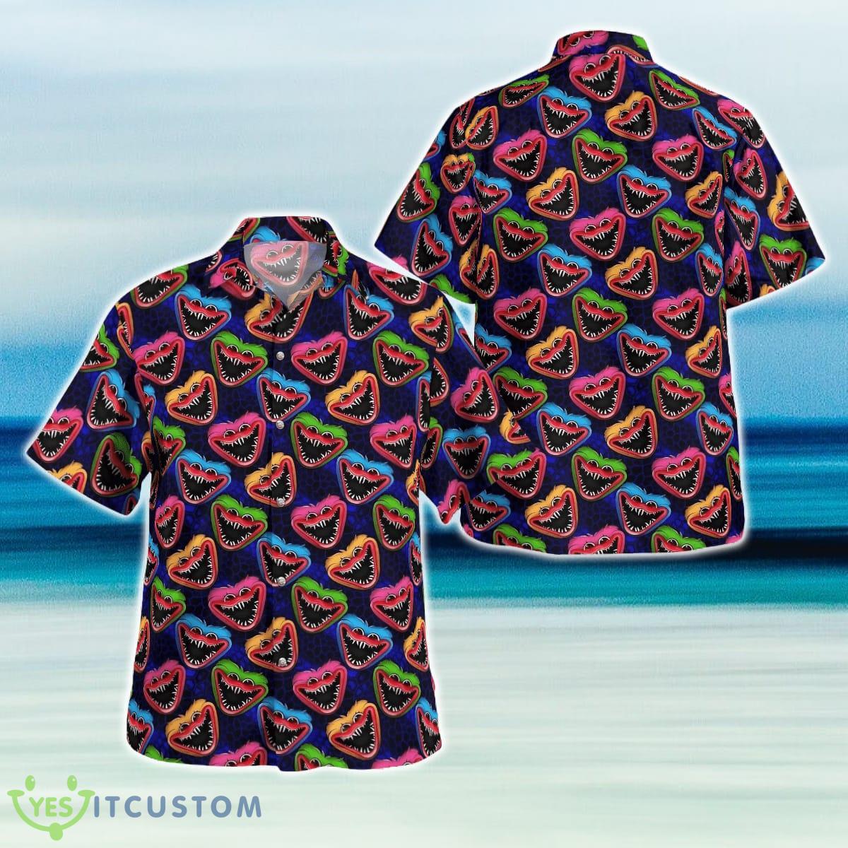 Huggy Wuggy Hawaiian Shirt For Fans 4 Huggy Wuggy Hawaiian Shirt For Fans Product Photo 1