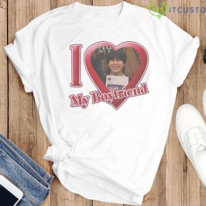 I Love Boyfriend Jimin Bts Shirt - White T-Shirt G500