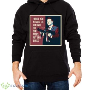 I Need Ammunition Not A Ride Ukrainian President Volodymyr Zelensky shirt - Men Black Hoodie