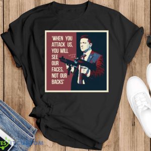 I Need Ammunition Not A Ride Ukrainian President Volodymyr Zelensky shirt - Black T-Shirt