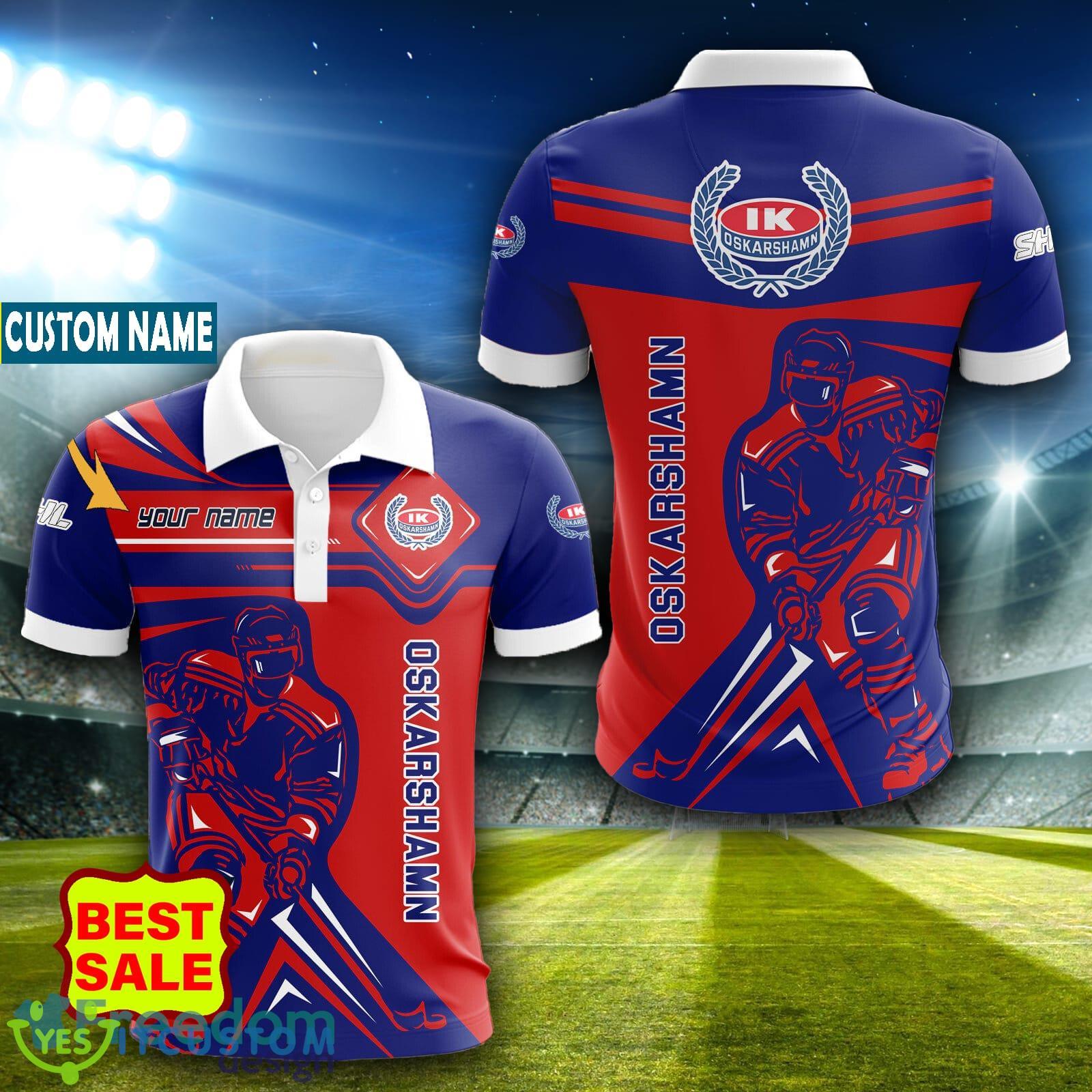 IK Oskarshamn Logo Custom Name SHL Fans Golf Polo Shirt For Men And Women 3 IK Oskarshamn Logo Custom Name SHL Fans Golf Polo Shirt For Men And Women - IK Oskarshamn Logo Custom Name SHL Fans Golf Polo Shirt For Men And Women