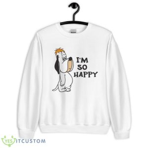 Im So Happy Shirt, Droopy Dog Shirt - Unisex Heavy Blend Crewneck Sweatshirt
