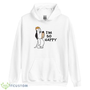 Im So Happy Shirt, Droopy Dog Shirt - Unisex Heavy Blend Hooded Sweatshirt