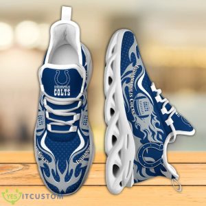 Indianapolis Colts NFL Fire Ball Full Print AOP Print Max Soul Shoes Product Photo 6