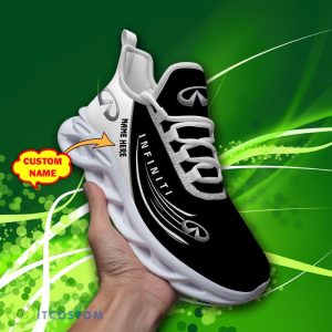 Infiniti Style 7 Custom Name Running Sneakers Logo Car Max Soul Shoes For Men And Women - Infiniti Car_1