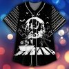 Jack Skellington Lock Shock Barrel Oogie Boogie Abbey Road Baseball Jersey Shirt Nightmare Before Christmas Disney Halloween For Men And Women Gift - 240723-145824