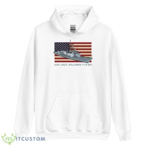 Jack Williams Ffg 24 Frigate Ship Diagram Usa shirt - Unisex Heavy Blend Hooded Sweatshirt