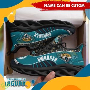 Jacksonville Jaguars NFL Custom Name Gift For Fans AOp Max Soul Shoes Product Photo 2