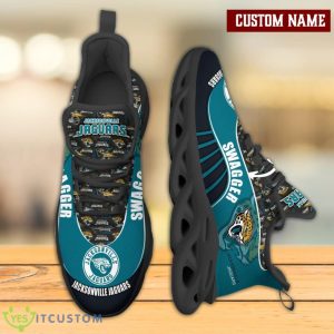 Jacksonville Jaguars NFL Custom Name Gift For Fans AOp Max Soul Shoes Product Photo 3