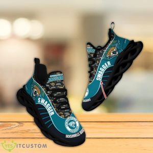 Jacksonville Jaguars NFL Custom Name Gift For Fans AOp Max Soul Shoes Product Photo 1