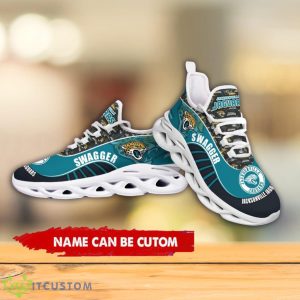Jacksonville Jaguars NFL Custom Name Gift For Fans AOp Max Soul Shoes Product Photo 5