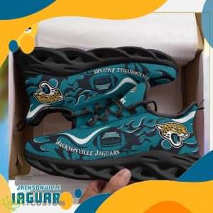 Jacksonville Jaguars NFL Fire Ball Full Print AOP Print Max Soul Shoes 7 Jacksonville Jaguars NFL Fire Ball Full Print AOP Print Max Soul Shoes Product Photo 2