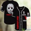 Jason Voorhees Horror Film Halloween Gift For Lover Baseball Jersey Shirt Product Photo 1