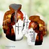 Jesus Is My King All Over Print 3D Hoodie Men And Women Gift Product Photo 1