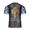 Jesus Lion Christian Believe In God Christian Jesus Prayer For Christian 3D T Shirt Gift For Men And Women - 240723-165514