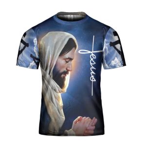 Jesus Lion Christian Believe In God Christian Jesus Prayer For Christian 3D T Shirt Gift For Men And Women - 240723-165518