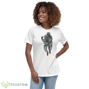 Jiu Jitsu Skeleton Rear Naked Choke Brazilian Jiu Jitsu shirt - Women's Relaxed Short Sleeve Jersey Tee