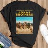 Jonas Brothers Five Albums One Night The Tour 2023 Shirt - Black T-Shirt