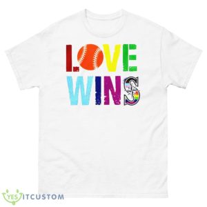 Julio Rodriguez love wins shirt - 500 Men’s Classic Tee Gildan