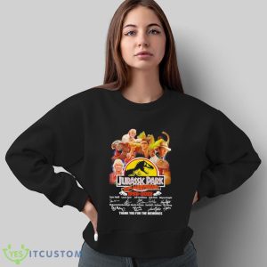 Jurassic Park 30th Anniversary 1993 2023 Thank You For The Memories Signatures Shirt - Sweatshirt
