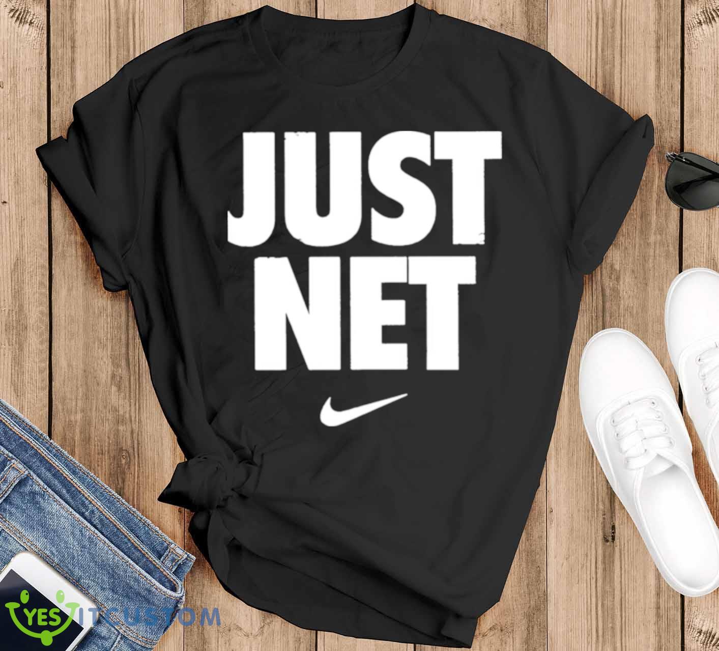 Just net Nike shirt 12 Just net Nike shirt - Black T-Shirt