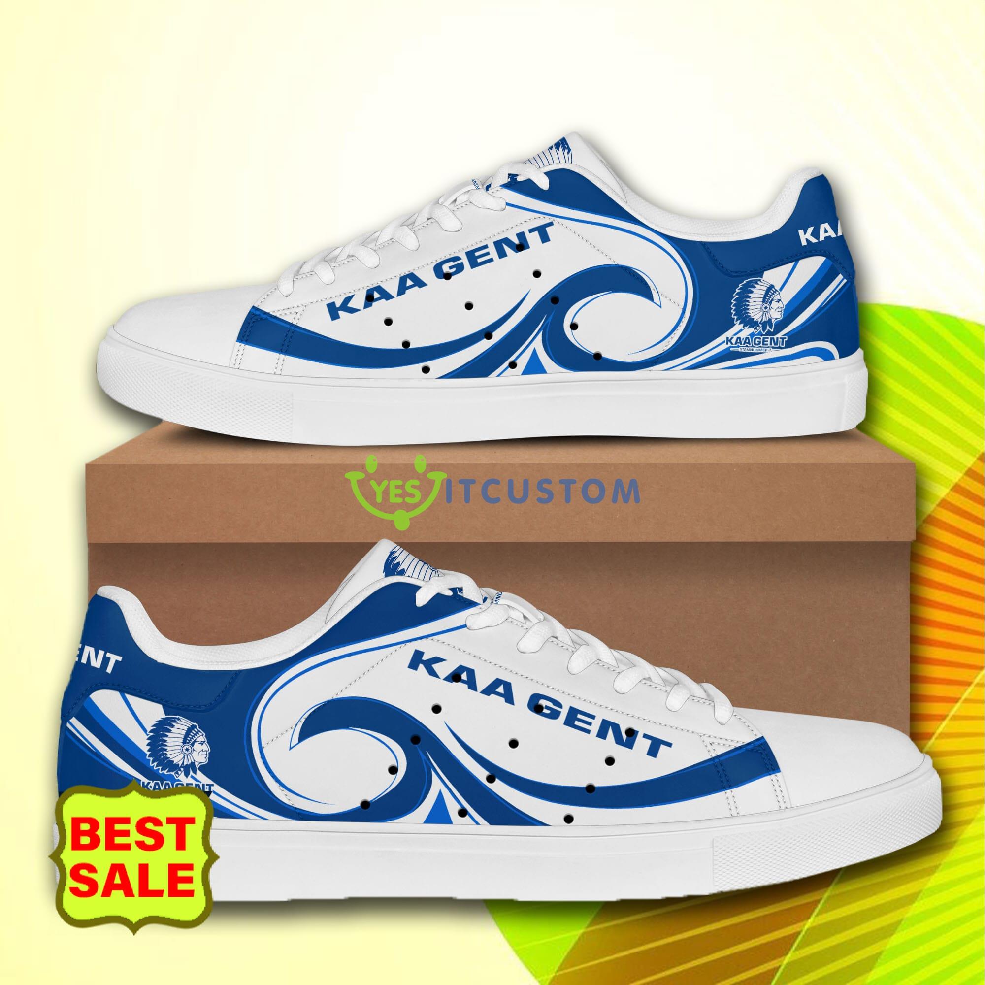 KAA Gent Logo Skate Shoes Pro League Fans Stan Smith Sneakers 14 KAA Gent Logo Skate Shoes Pro League Fans Stan Smith Sneakers - KAA Gent skate shoes_3