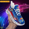 Kansas Jayhawks NCAA2 Custom Name Max Soul Shoes Bet Gift For Men Women Fans Product Photo 1