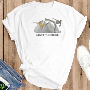 Kareem Vs Bruce T-Shirt - T-SHIRT FLAT