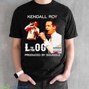 Kendall Roy Produced By Squiggle shirt 7 Kendall Roy Produced By Squiggle shirt - Black Unisex T-Shirt