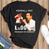 Kendall Roy Produced By Squiggle shirt - Black T-Shirt