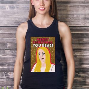 Kim Richards Merry Christmas You Beast Real Housewives Of Beverly Hills shirt 8 Kim Richards Merry Christmas You Beast Real Housewives Of Beverly Hills shirt - Ladies Tank Top