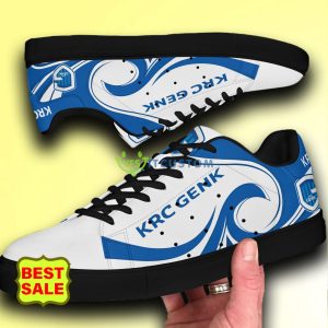 KRC Genk Logo Skate Shoes Pro League Fans Stan Smith Sneakers - K.R.C. Genk skate shoes_5