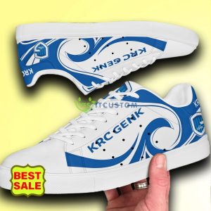KRC Genk Logo Skate Shoes Pro League Fans Stan Smith Sneakers - K.R.C. Genk skate shoes_1
