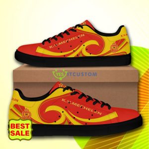 KV Mechelen Logo Skate Shoes Pro League Fans Stan Smith Sneakers - KV Mechelen skate shoes_5