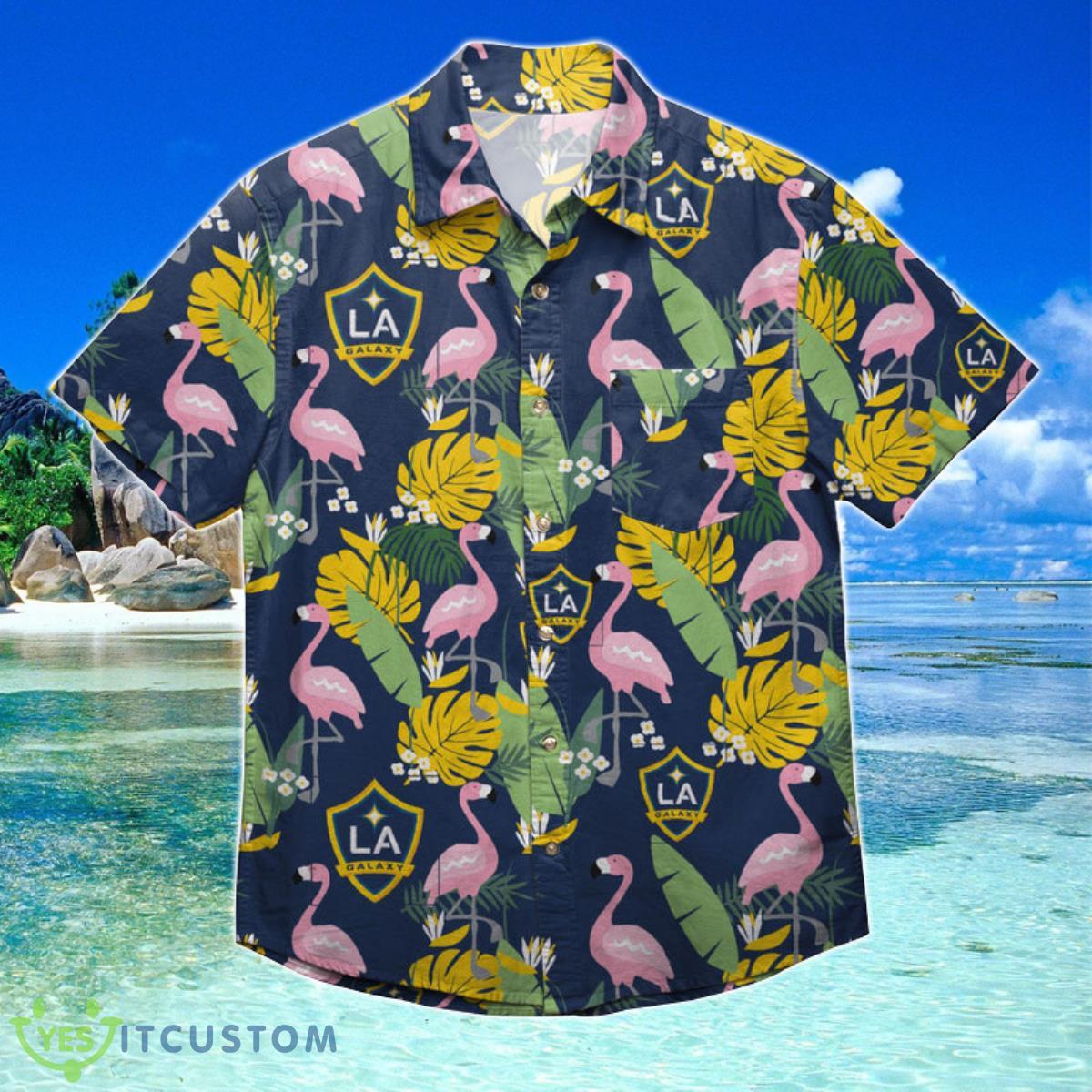 LA Galaxy MLS Hawaiian Shirt Special Gift For Fans 2 LA Galaxy MLS Hawaiian Shirt Special Gift For Fans Product Photo 1