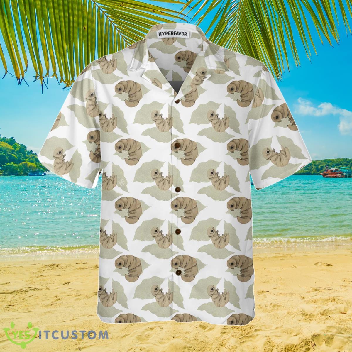 Larval Watercolor Pattern Hawaiian Shirt Best Gift For Men And Women 3 Larval Watercolor Pattern Hawaiian Shirt Best Gift For Men And Women Product Photo 3