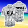 Las Vegas Raiders Nfl Island Background Coconut Trees And Habicus 3D AOP Hawaiian Shirt Product Photo 1