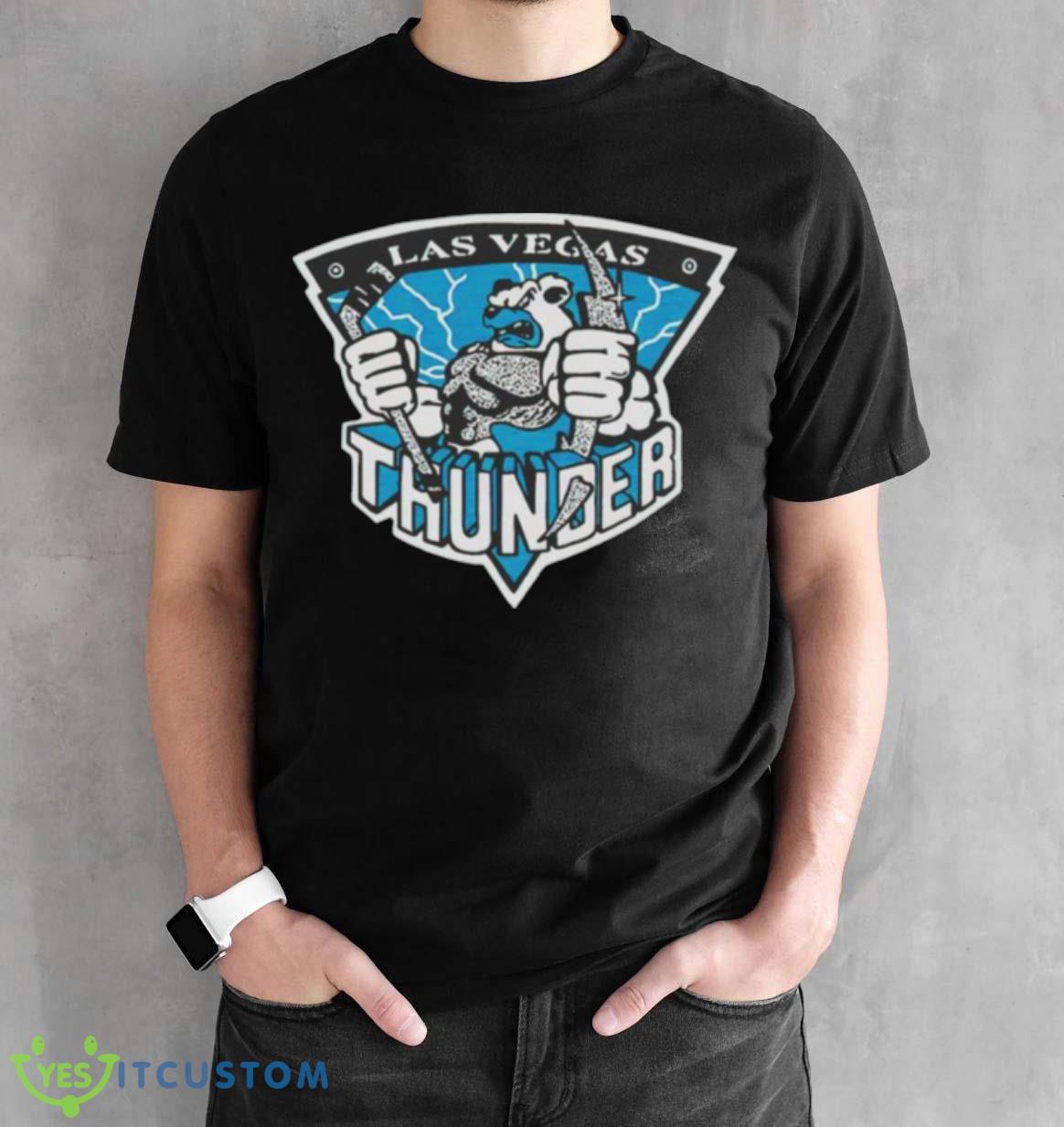 Las Vegas Thunder Hockey shirt 2 Las Vegas Thunder Hockey shirt - Black Unisex T-Shirt